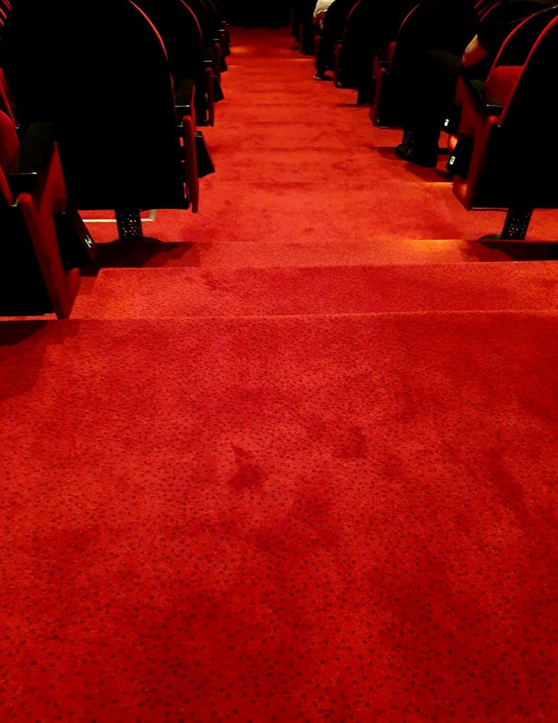 red carpet im colosseum